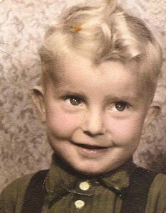 Daddy as a Toddler. Was there ever a baby as cute as him?